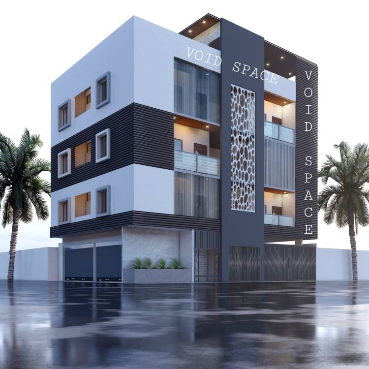 ELEVATION DESIGN FOR AETRIO CONSTRUCTIONS TUMAKURU